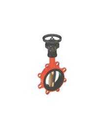 KSB BOAX-S butterfly valve with hand wheel and with stainless steel disc
