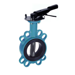 KSB BOAX-B butterfly valve with lever and ductile iron disc